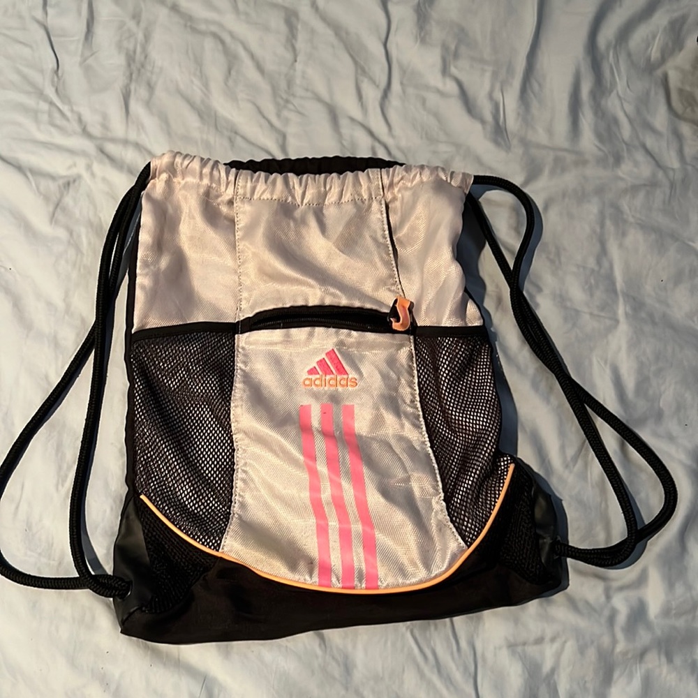 Adidas drawstring sports bag